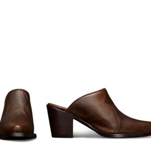 Tecovas The Booke Goat brown mules